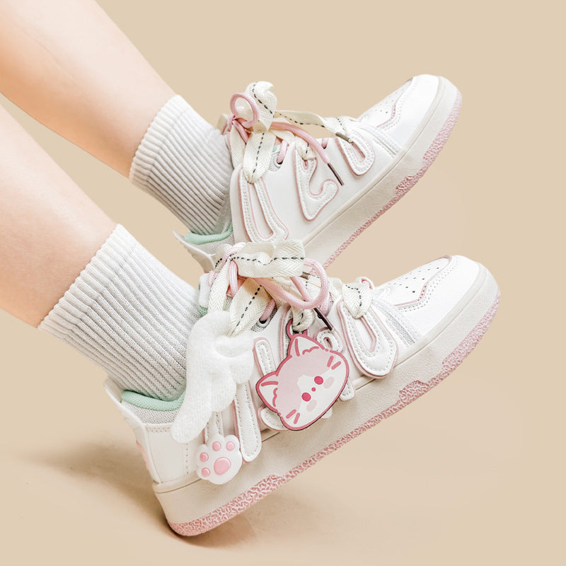 Spring Korean Style All-match And Cute Student Shoes