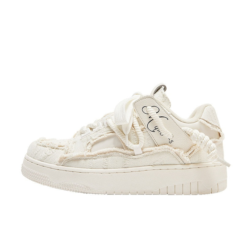 Destruction Aesthetics Series Thick Bottom Hight Increasing Board Shoes