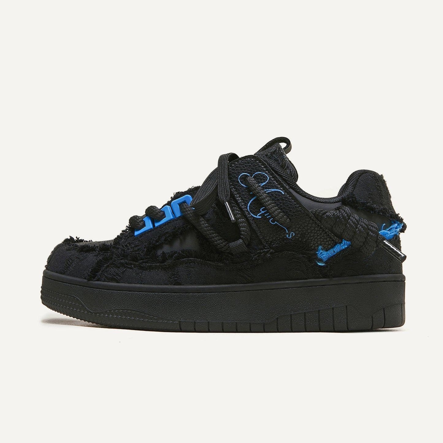 Destruction Aesthetics Series Thick Bottom Hight Increasing Board Shoes
