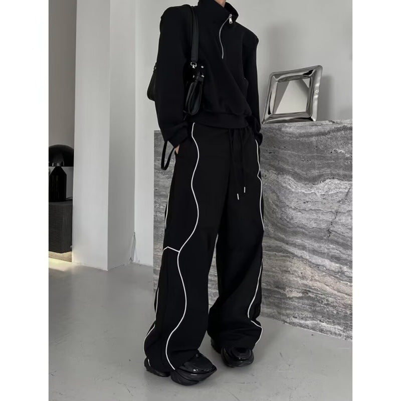 Loose Casual Pants Men's Wide-leg Draggle-tail Trousers