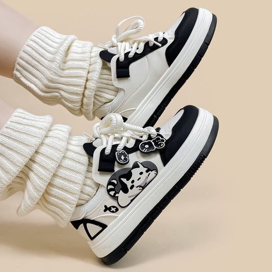 Casual Platform Sneakers All-match And Cute