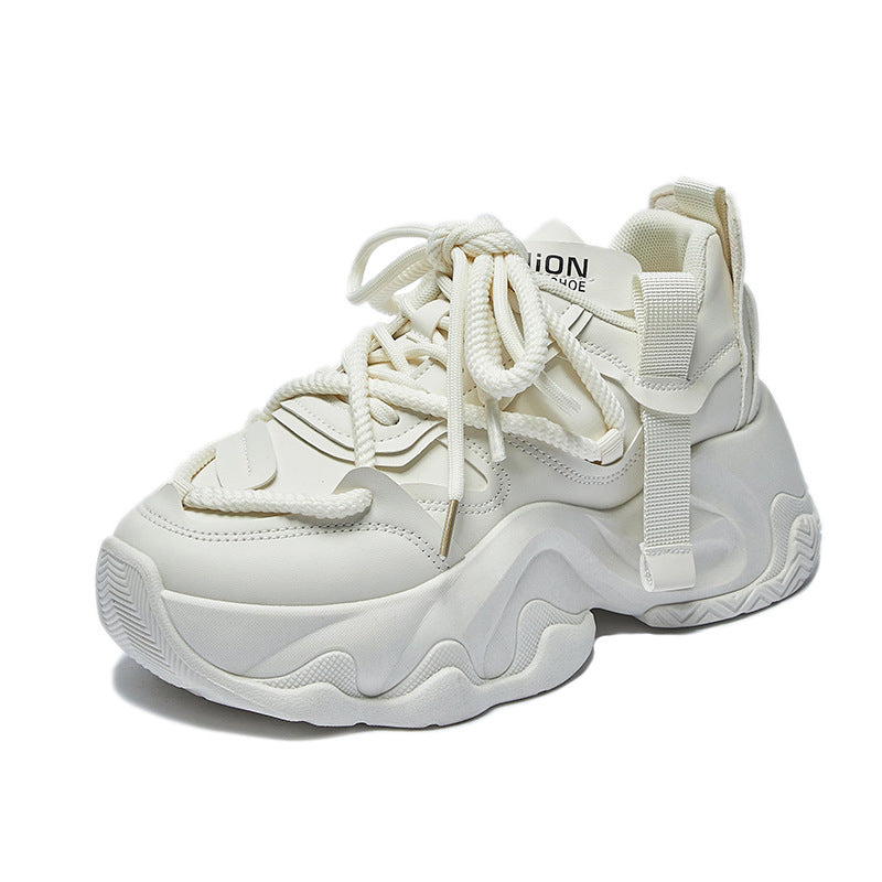 Student Sports Running Shoes Casual Platform Height Increasing
