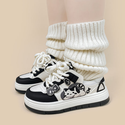 Casual Platform Sneakers All-match And Cute