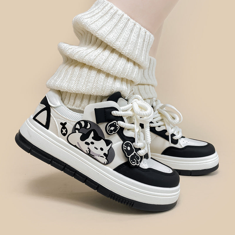 Casual Platform Sneakers All-match And Cute