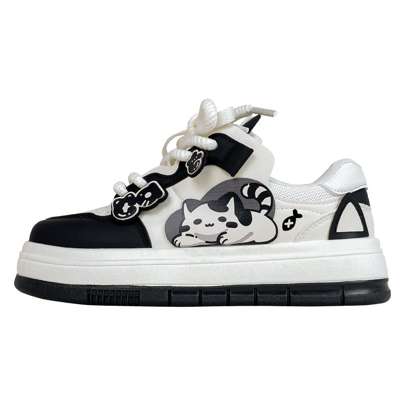 Casual Platform Sneakers All-match And Cute