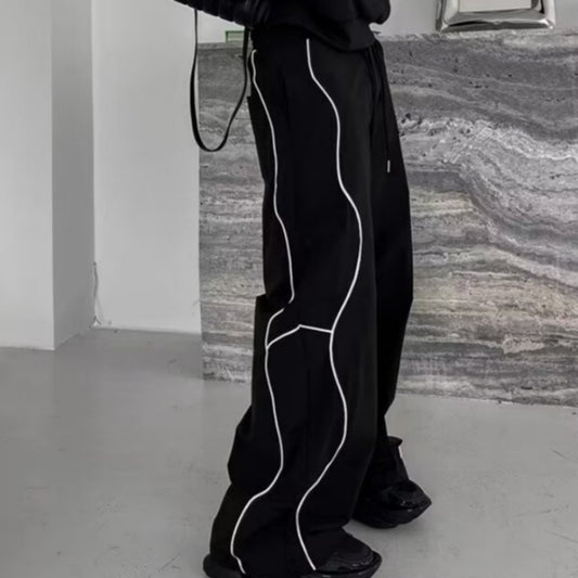 Loose Casual Pants Men's Wide-leg Draggle-tail Trousers